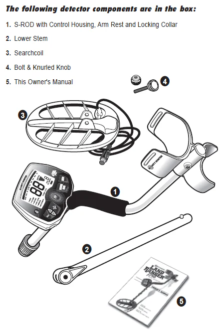 Bounty Hunter Land Ranger Pro Metal Detector with 11" waterproof DD search coil - Image 3