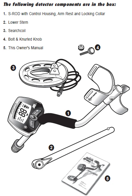 Bounty Hunter Quick Draw Pro Metal Detector with 10" Waterproof Elliptical Search Coil - Image 7