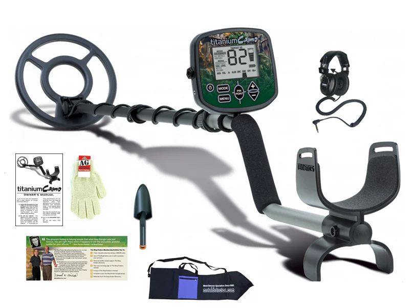 Bounty Hunter Titanium Metal Detector with Waterproof Coil - Image 7