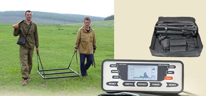 Detech SSP 5100 Deep Seeking Metal Detector System with 1 Meter Square Coil - Image 3