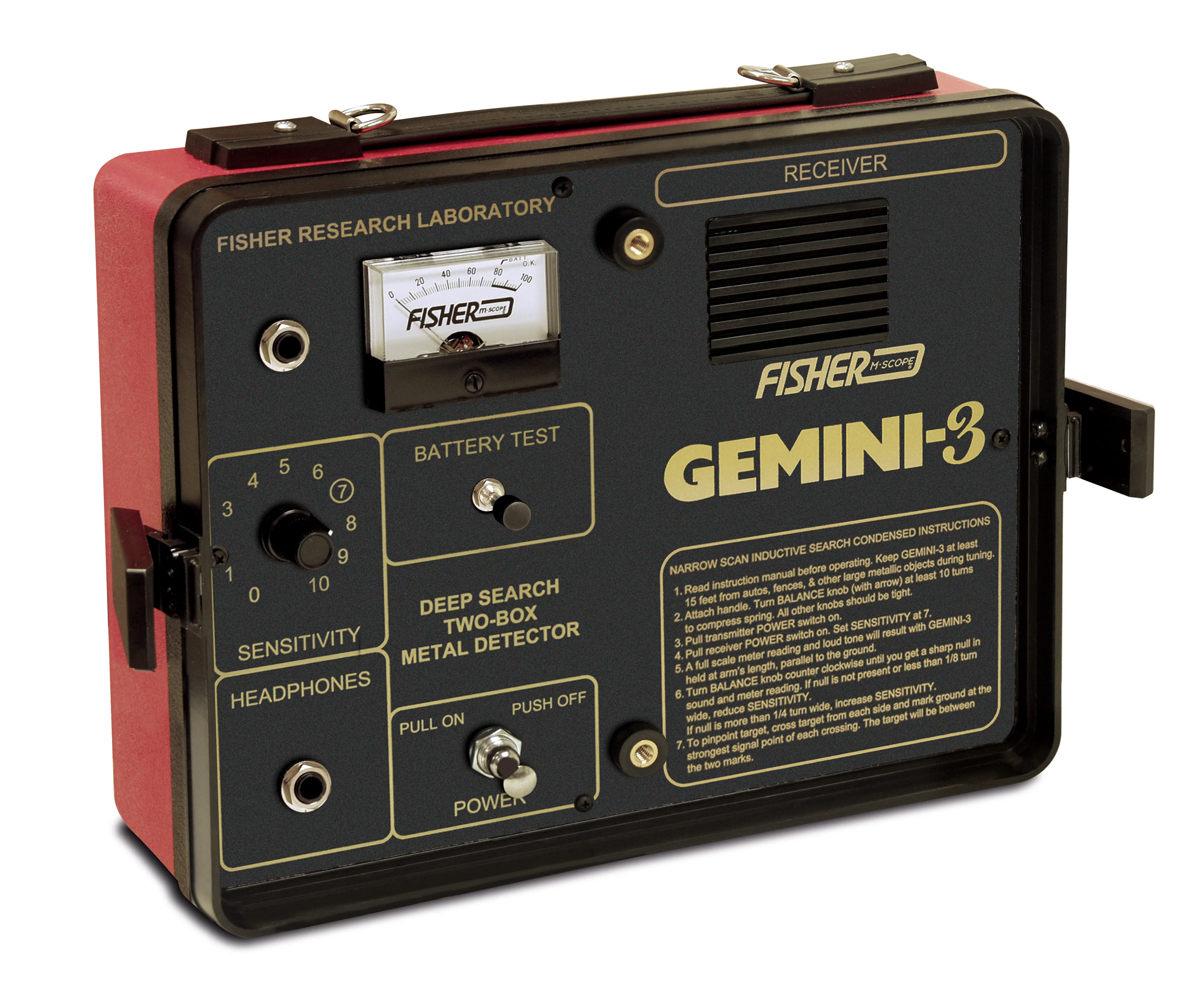 Fisher Gemini-3 Metal Detector - Image 3