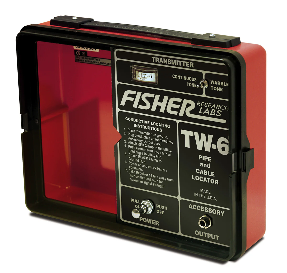 Fisher TW-6 2-box Metal Detector - Image 3