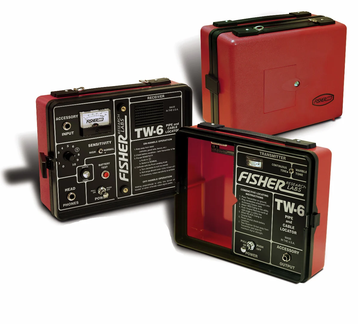 Fisher TW-6 2-box Metal Detector - Image 4