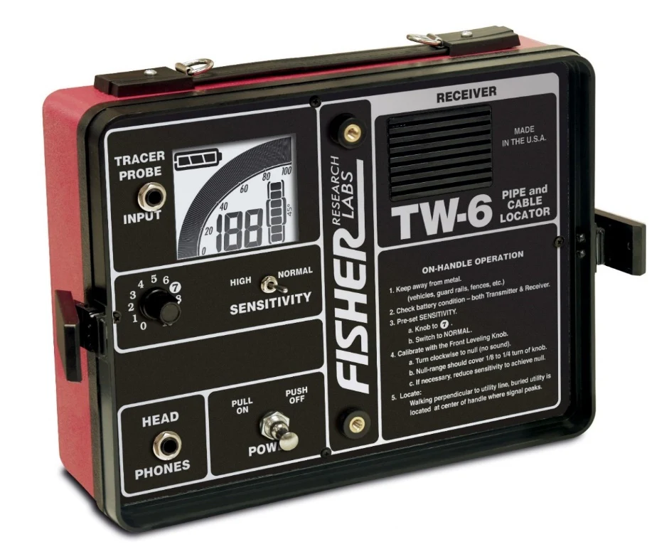 Fisher TW-6 2-box Metal Detector - Image 6