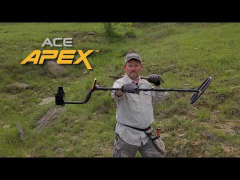 Garrett Ace Apex Multi-Frequency Weatherproof Metal Detector with Waterproof 6" x 11" DD Viper Searchcoil Basic Package - Image 6