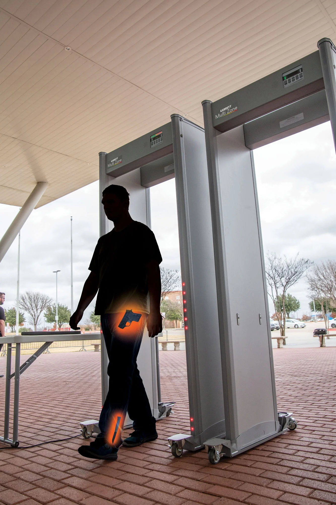 Garrett Multi Zone™ Walk-Through Security Metal Detector - Image 7