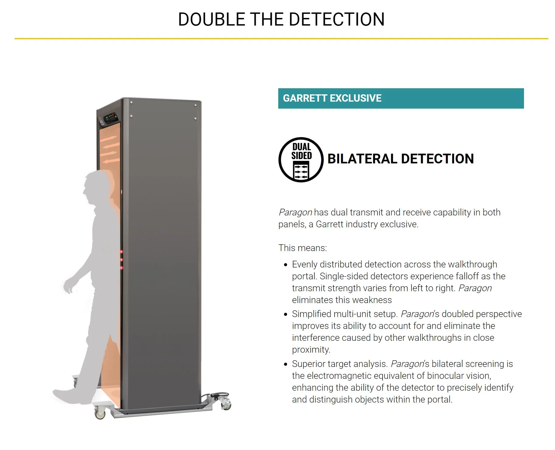 Garrett Paragon Walk-Through Metal Detector - Image 6