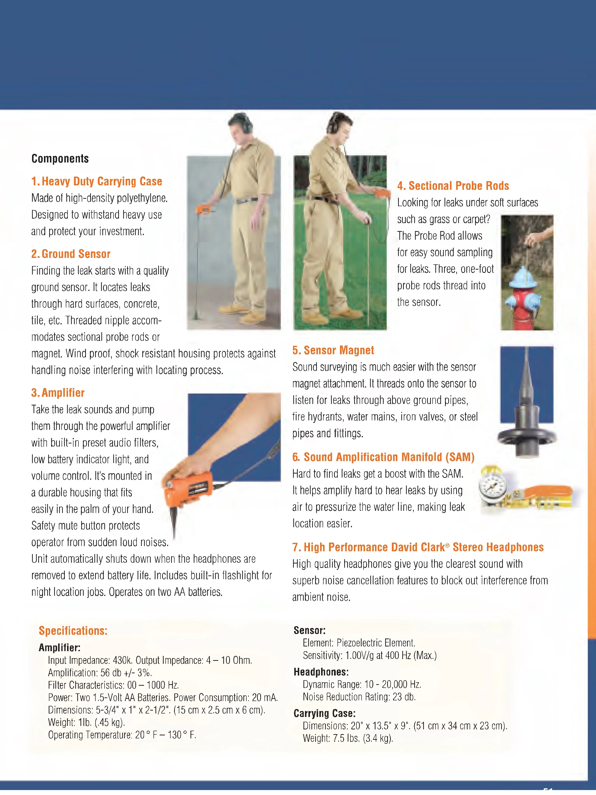 General Pipe Cleaners Gen-Ear LE Water Leak Location System - Image 15