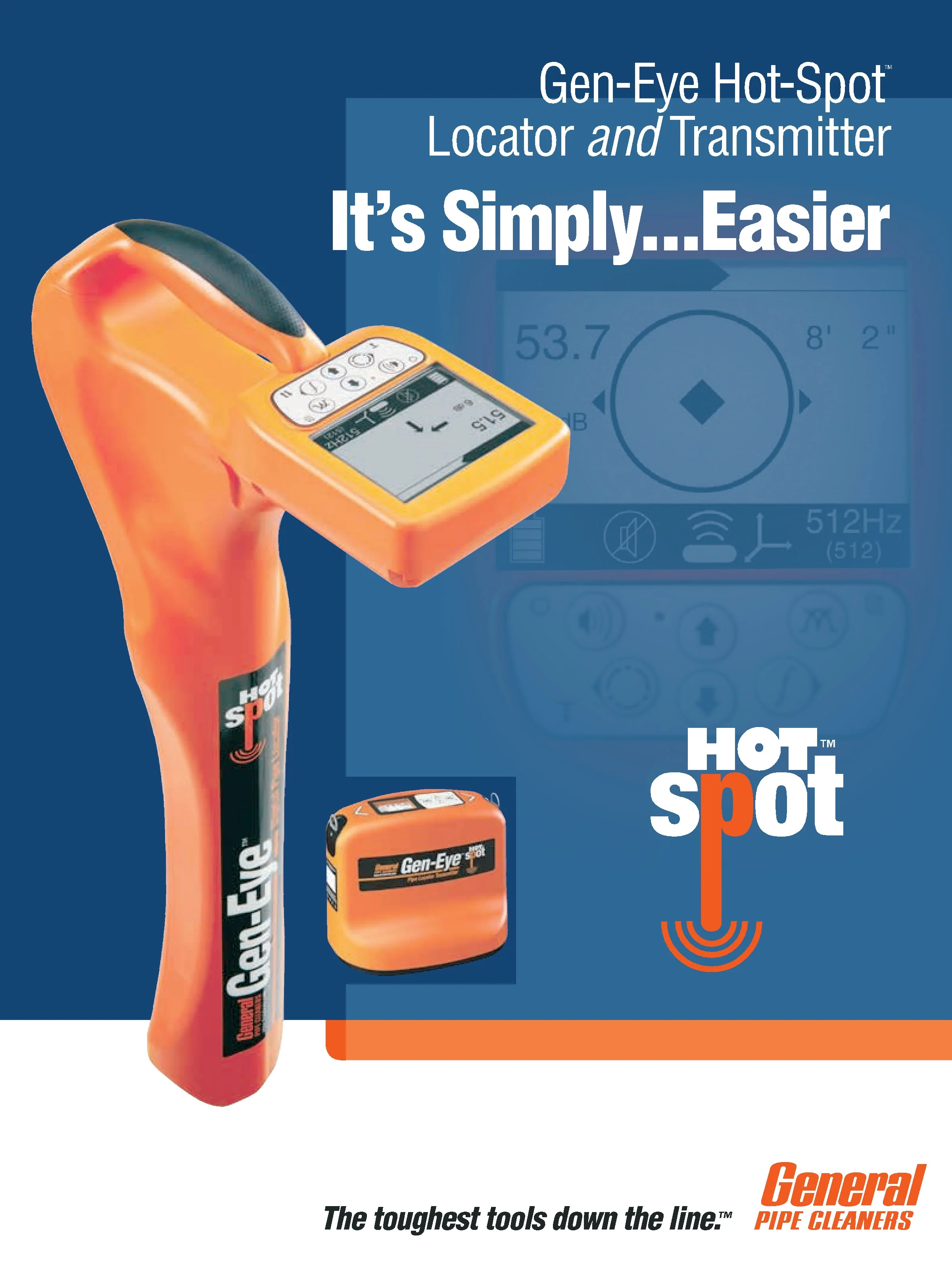 General Pipe Cleaners Hot Spot Pipe Locator with 5 Watt Transmitter Combination - Image 4