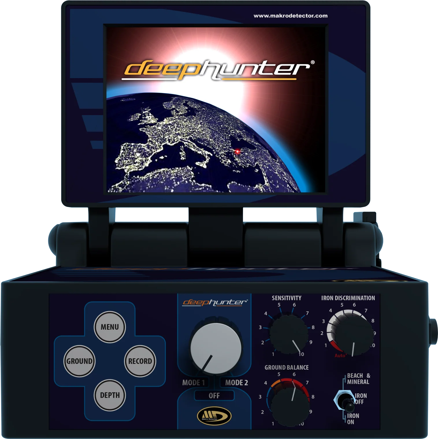 Makro Deephunter Pro Metal Detector System with 10 x 12.5" + 15.5 x 18.5" + 14 x 17.5" + 24 x 39" Coils - Image 9