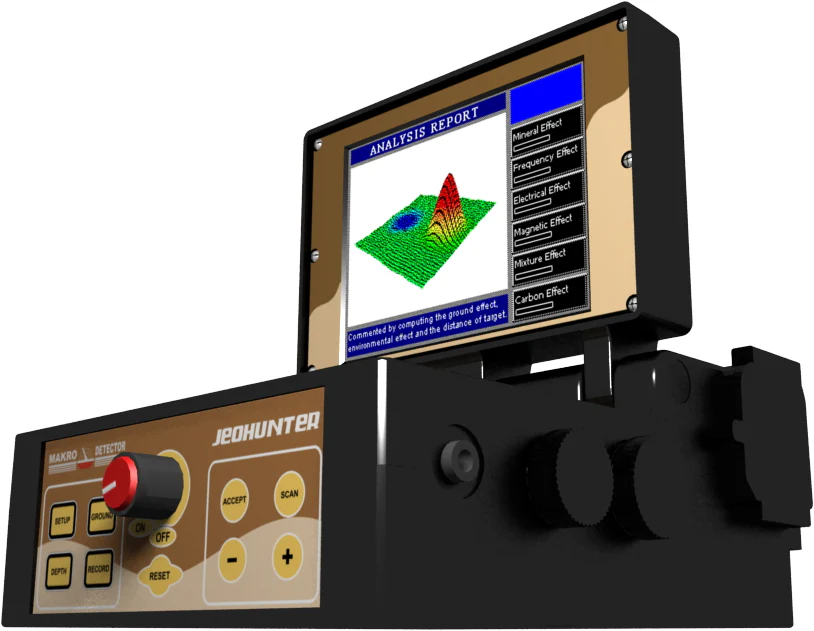 Makro JeoHunter 3D Dual System with 8.5 x 12" + 14 x 17" + 24 x 39" Coils - Image 3