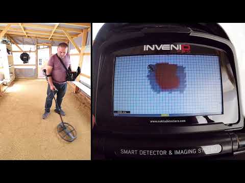 Nokta Makro Invenio Pro Pack Smart Metal Detector and 3D Imaging System with 22 x 19" + 15.5 x 14" + 11 x 7" Waterproof Coils - Image 37