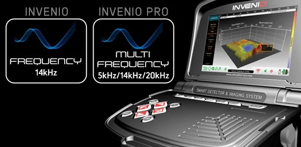 Nokta Makro Invenio Pro Pack Smart Metal Detector and 3D Imaging System with 22 x 19" + 15.5 x 14" + 11 x 7" Waterproof Coils - Image 8