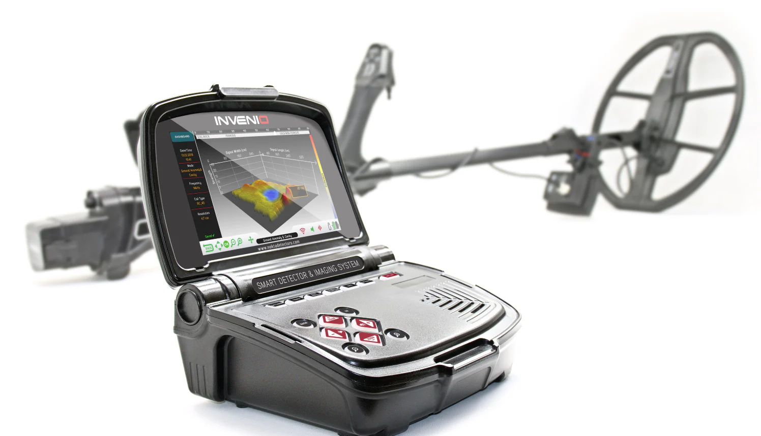Nokta Makro Invenio Standard Pack Smart Metal Detector and 3D Imaging System with 15.5 x 14" + 11 x 7" Waterproof Coils - Image 4