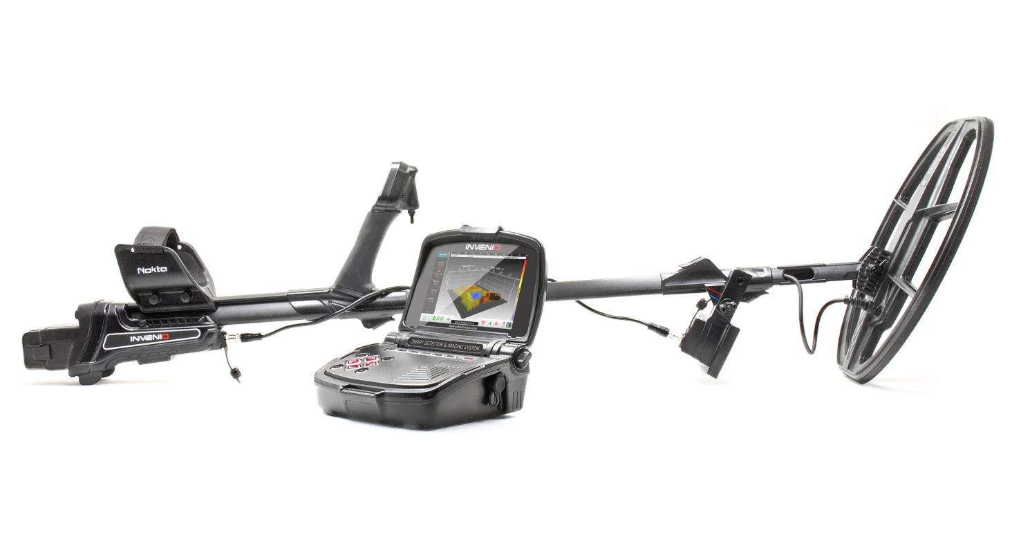 Nokta Makro Invenio Standard Pack Smart Metal Detector and 3D Imaging System with 15.5 x 14" + 11 x 7" Waterproof Coils - Image 5