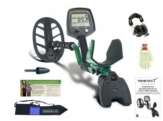 Teknetics T2 Classic Metal Detector with Waterproof 11" DD Coil - Image 16