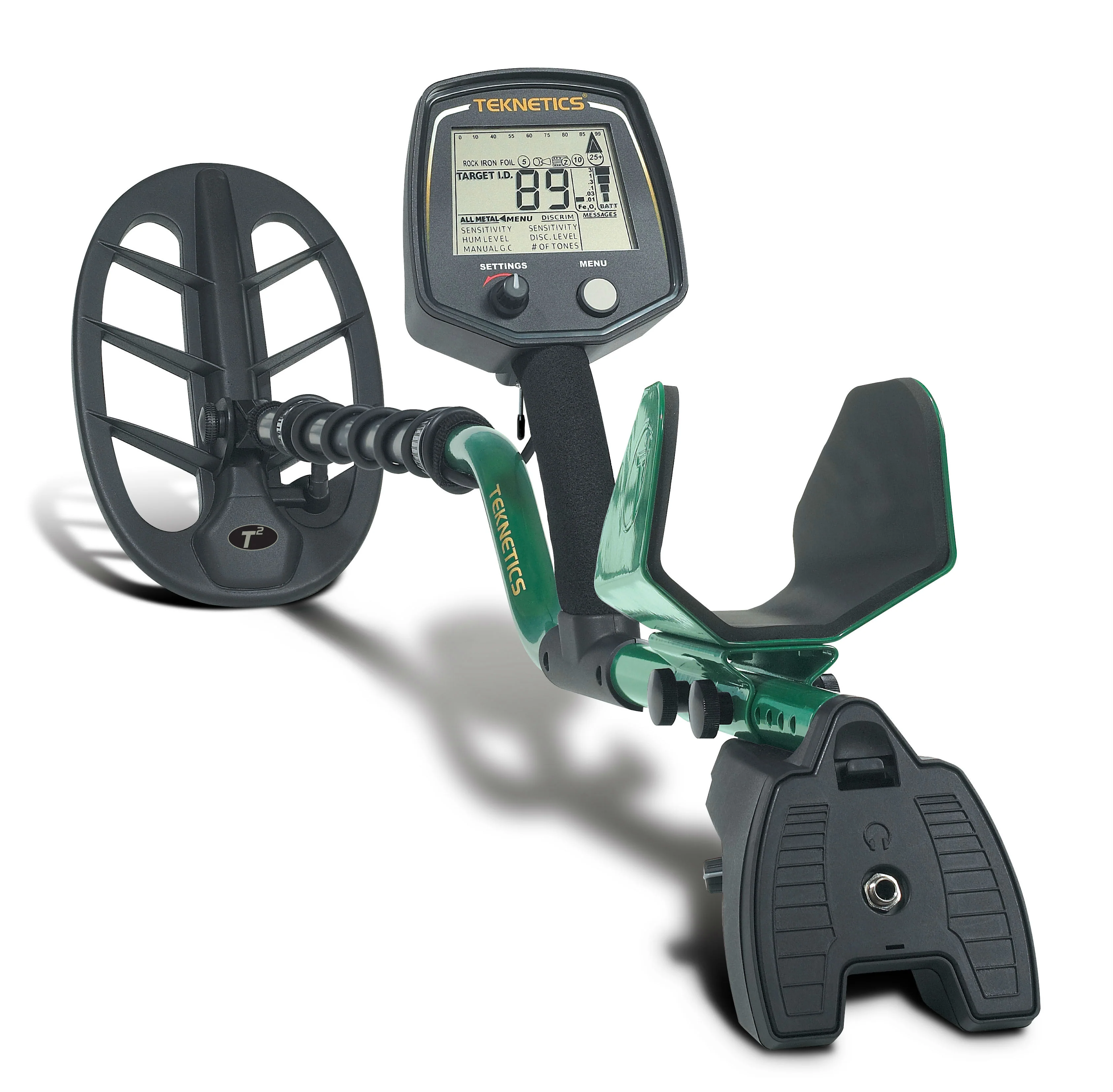 Teknetics T2 Classic Metal Detector with Waterproof 11" DD Coil - Image 4
