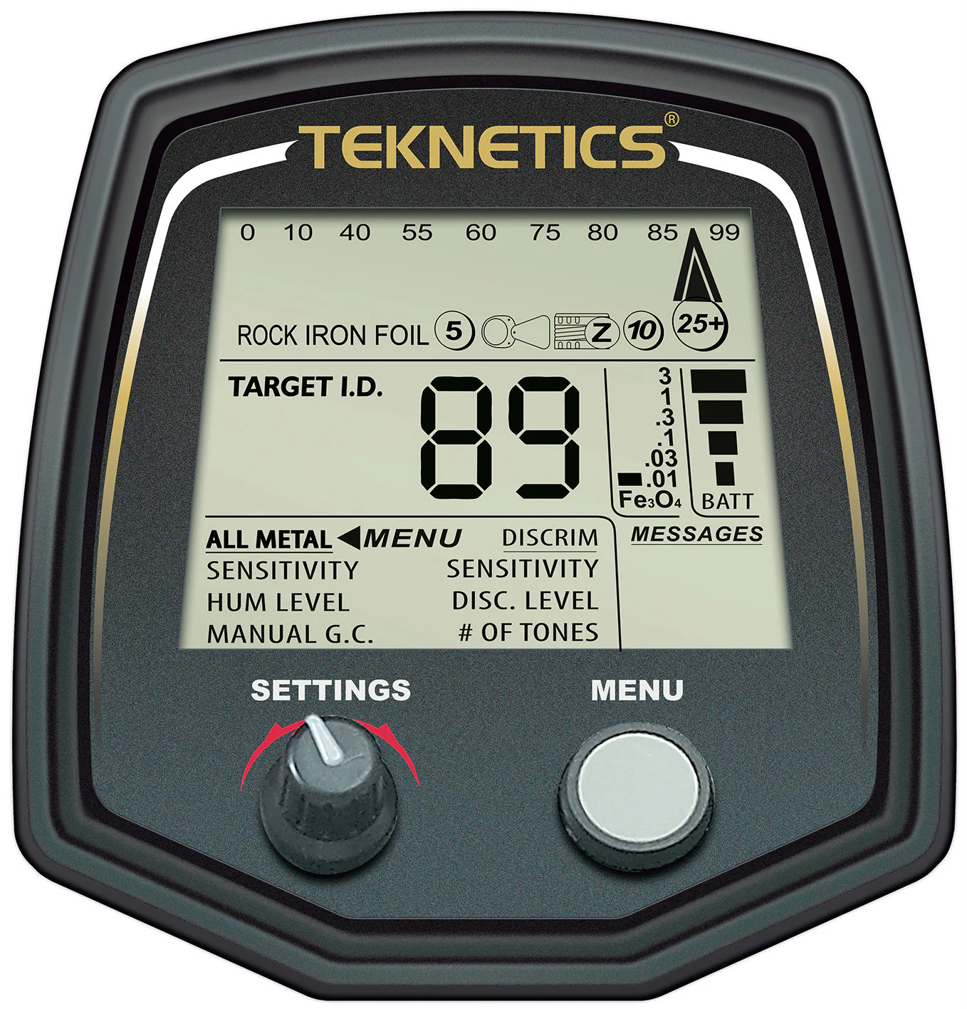Teknetics T2 Classic Metal Detector with Waterproof 11" DD Coil - Image 7