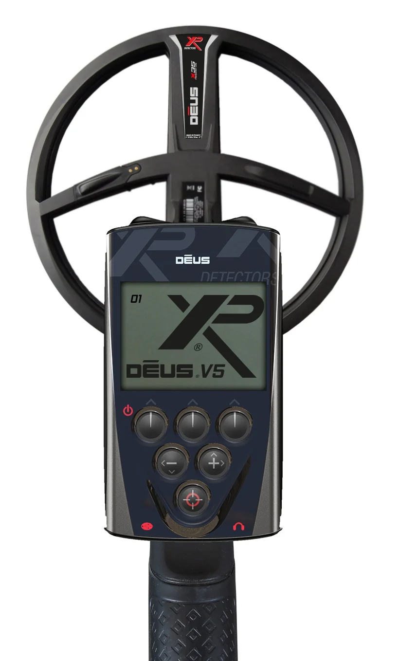XP DEUS With WS5 Full Sized Headphone + Remote + 9" OR 11" X35 Search Coil - Image 4
